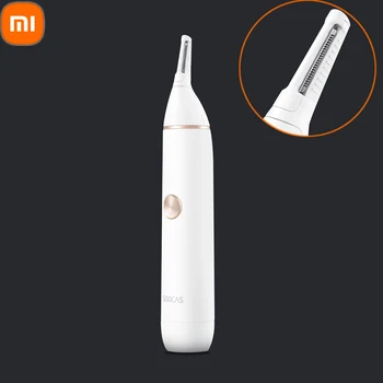  Xiaomi Mijia Электрический мини-триммер для волос в носу Портативный триммер для ушей в носу Умный дом Мужчины Бритва для волос в носу Безопасный очиститель инструмента Бритва