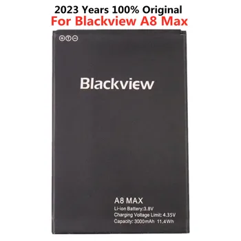  2023 Новый оригинальный аккумулятор емкостью 3000 мАч для Blackview A8 Max A 8 Max Батарея для смартфона Сменные батареи Bateria
