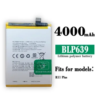  BLP639 Сменный аккумулятор для Oppo R11 Plus 4000 мАч Сменные батареи для смартфонов с инструментами Подарки