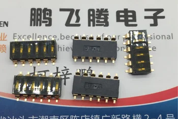  1 шт. Тайвань Yuanda DIP EMR-06-T-Q-T/R переключатель кодов набора 6-битный патч 2,54 шаг плоский код набора