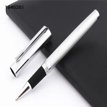  Роскошное качество 716 Платина Бизнес Офис Средний наконечник Ручка-роллер Новая школьная подарочная ручка