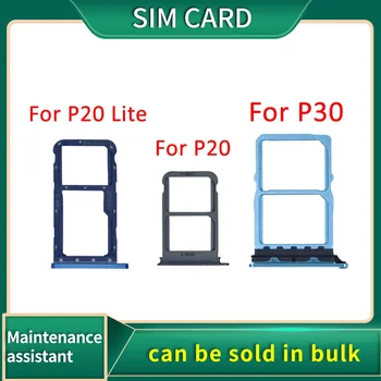   Адаптер розетки лотка для SIM-карты для HuaWei P20 lite Pro P30 Pro Lite Micro SD Разъем Держатель слота считывателя Контейнер Детали контейнера