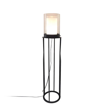  Современный минималистичный стеклянный пол диванная лампа креативный дизайнер модель гостиной лампы домашнее освещение люстра