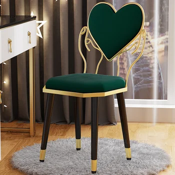  Мебель для спальни Спинка кресла для макияжа Скандинавское общежитие Проживание в семье Кресло для гардероба Современный минималистичный стулья для гостиной и отдыха