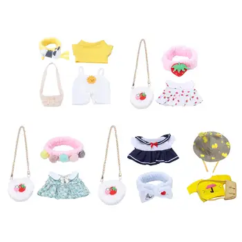  Плюшевая кукла ручной работы Одежда Милая мини-плюшевая игрушечная одежда для домашних животных 25-30 см Плюшевые куклы