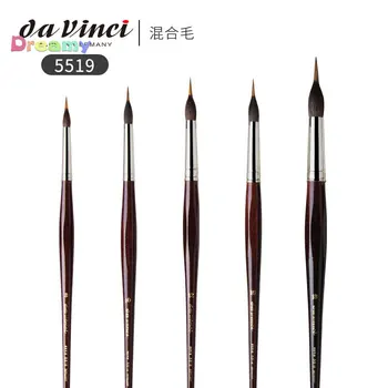  Da Vinci Series 5519 Liner Brush, комбинация соболя Колинского для внутреннего удлиненного игольного острия и казанской белки