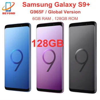  Samsung Galaxy S9+ S9 Plus G965F 128 ГБ ПЗУ 6 ГБ ОЗУ Глобальная версия Восьмиядерный 6,2-дюймовый NFC Exynos Оригинал Разблокирован