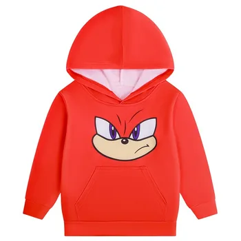  Новый продукт DSonic The Hedgehog Sonic Boy Sonic Детский свитер Куртка Одежда Мальчики Мультфильм Игра Super Sonic