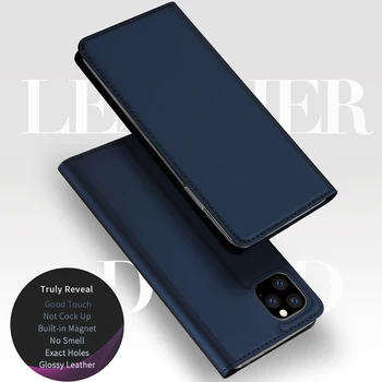  Новый модный шелковый кожаный чехол-кошелек для iPhone 11/11 Pro/11 Pro Max Чехол для телефона с магнитным держателем для карт Flip Coque