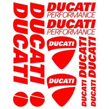  Винил для Ducati Наклейка Corse Decal Performance Монстр Золотой Танк Логотип
