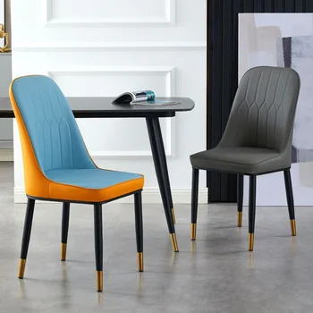  XX25Nordic light роскошный обеденный стул для дома простой современный ресторан спинка макияж стул для отдыха стол стул для переговоров отель