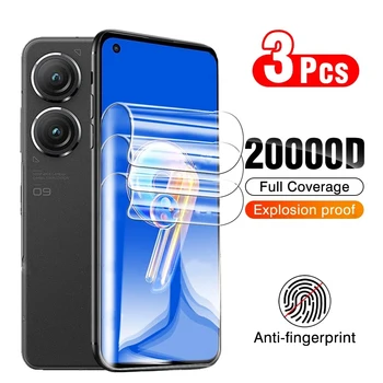  3PCS Гидрогелевая пленочная защитная пленка для экрана Asus Rog Phone 5 3 7 6D 2 5S 6 Pro Zenfone 10