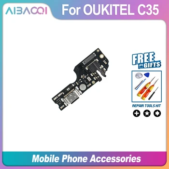  AiBaoQi Совершенно новая USB-штекер Зарядная плата для телефона Oukitel C35 Гибкие кабели Зарядный модуль Сотовый телефон