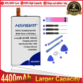 HSABAT 0 Cycle 4400 мАч LIP1657ERPC Аккумулятор для SONY Xperia XZ2 mini Высококачественный аккумулятор для замены мобильного телефона