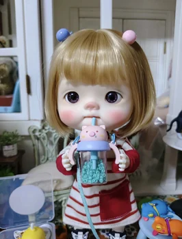  В наличии миниатюрные спортивные бутылки для куклы Блайт Qbaby БЖД momoko licca кукла бутылки для воды кукла мини портативный чайник Diandian