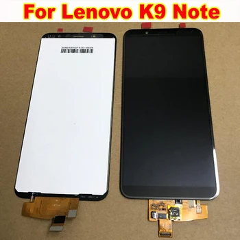   лучшее качество ЖК-дисплей с сенсорным экраном дигитайзер в сборе стеклянный датчик для Lenovo K9 Note L38012 Phone Pantalla Замена