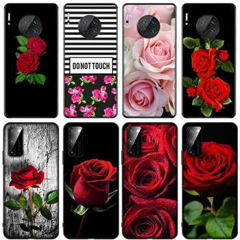 TY64 Цветок Розовые Розы Мягкий Чехол для Xiaomi POCO F3 M2 M3 M4 M5 X2 X3 X4 C40 F3 GT NFC Pro Lite