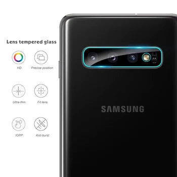  100 шт./лот Закаленное стекло для Samsung Galaxy S23 S22 Plus S20 Plus Объектив Камеры Защитное Стекло Для Samsung S21 Ultra Note 10 Pro