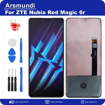  Для ZTE Nubia Red Magic 6r NX666J ЖК-дисплей Сенсорный экран Дигитайзер в сборе для Nubia RedMagic 6r NX666J