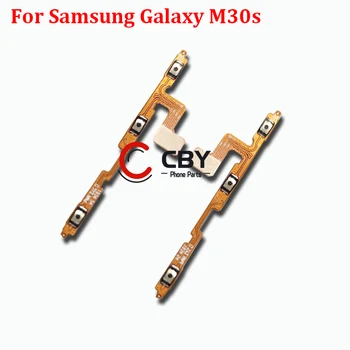  Для Samsung Galaxy M10S M21S M30S Питание ВКЛ ВЫКЛ Громкость Вверх Вниз Боковая кнопка Переключатель Ключ Гибкий кабель