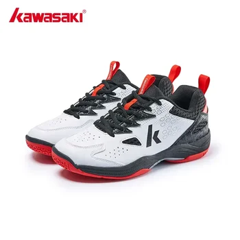  2023 новая обувь для бадминтона Kawasaki для мужчин и женщин дышащие высокоэластичные нескользящие спортивные кроссовки теннисные ботинки K2B50