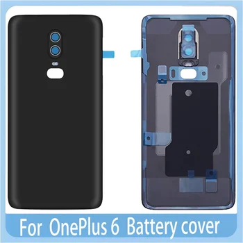  ORI Для OnePlus 6 1+6 Задняя крышка аккумуляторного отсека A6000 A6003 Задний чехол с заменой объектива