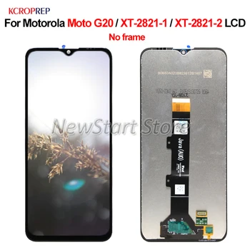   для Motorola Moto G20 Pantalla ЖК-дисплей Сенсорный экран Дигитайзер в сборе для Moto G20 XT-2821-1 XT-2821-2 ЖК-дисплей Замена