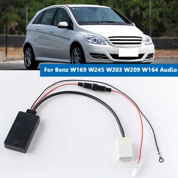  Обновите аудиосистему вашего автомобиля Модуль 12 В совместимый модуль Аудиокабель для Mercedes Для Benz W203 W209 W164