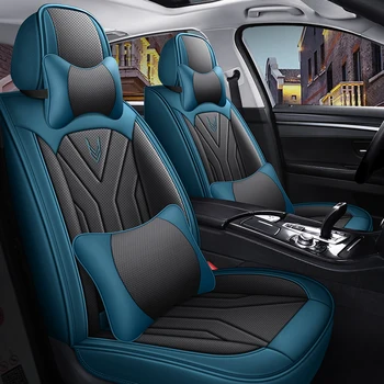  Роскошный высококачественный кожаный чехол на сиденье автомобиля для Ford mondeo mk5 Ssangyong Rexton Toyota yaris cross Nissan Kicks Аксессуары