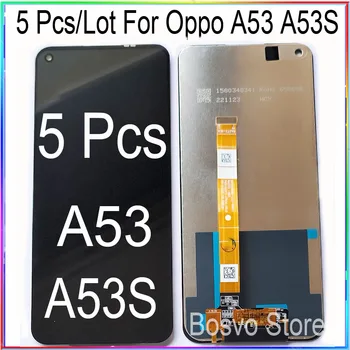  оптовая продажа: 5 шт./лот для ЖК-дисплея Oppo A53 4G с сенсорной сборкой для Oppo A53S 4G 5G