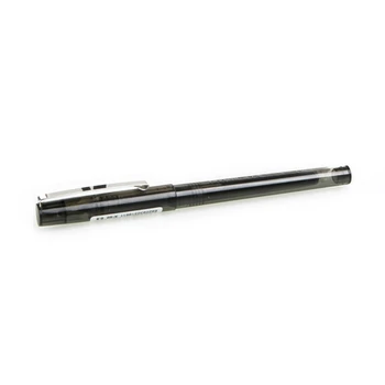   Быстросохнущая роликовая ручка 0,5 мм Черная прямая жидкая гелевая ручка-роллер