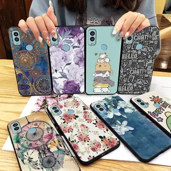  Full wrap Soft Phone Case For Kyocera Android One S10 / S9 / KC-S304 Cartoon Cute Soft Case Силиконовый