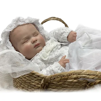  19inch Bebe Reborn Baby Doll Реалистичные игрушки для новорожденных для детей Boneca Renascida Brinquedo Para Crianças