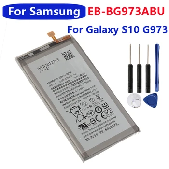  EB-BG973ABU 3400 мАч Аккумулятор для Galaxy S10 S10 X SM-G9730 SM-G973 G973F G973U G973W Мобильный телефон Bttery + Бесплатные инструменты