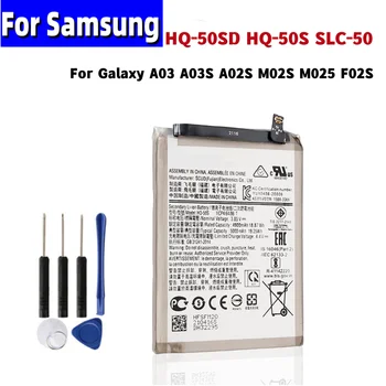  HQ-50SD SLC-50 HQ-50S Аккумулятор для Samsung Galaxy A03 A03S Замена 4900/5000 мАч + Бесплатные инструменты