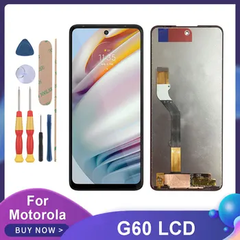  6.8'' для Motorola Moto G60 ЖК-дисплей Дигитайзер в сборе PANB0001IN PANB0013IN замена ЖК-экрана с рамкой