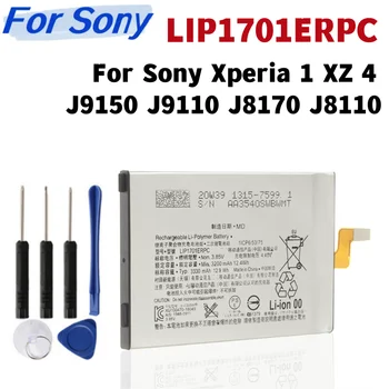  Оригинальная сменная батарея LIP1701ERPC для Sony Xperia 1 XZ4 XZ 4 J9150 J9110 J8170 J8110 3200 мАч +Инструменты