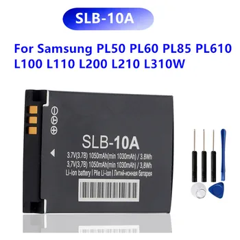  SLB-10A Батарея SLB10A Батарея для камеры для Samsung SL102 SL202 SL420 SL620 SL820 HZ10W HZ15W ES55 L100 L110 L200 L210 L310W