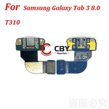  Для Samsung Galaxy Tab 3 8.0 T311 T310 USB-порт зарядки док-станция разъем гибкий кабель запасные части