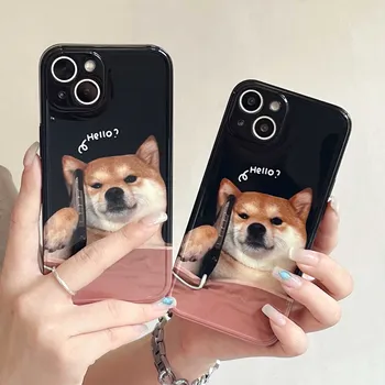  Cool Fuuny Dog Чехол для телефона для Iphone 13Pro 12ProMax 11 12 13 14 Pro Max 14Pro 14ProMax Чехол Soft Fundas Protect Coque