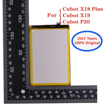  2023 Новый 100% оригинальный аккумулятор емкостью 4000 мАч для Cubot X18 Plus X19 P20 Мобильный телефон для смартфонов Высококачественные сменные батареи Батарея