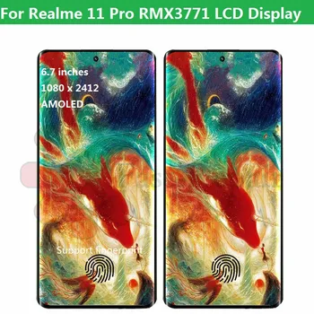  6.7''Для дисплея Realme 11 Pro ЖК-экран с сенсорным экраном для ЖК-дисплея Realme 11Pro RMX3771 дисплей для ЖК-дисплея realme 11pro