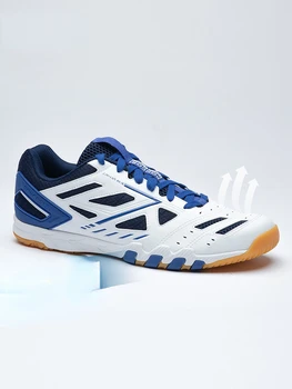  Новая обувь для настольного тенниса Мужские Женские резиновые спортивные кроссовки EVA Обувь для бадминтона Дышащая 560IVE3
