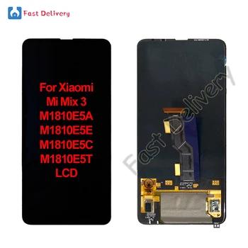  Для Xiaomi Mi Mix 3 ЖК-дисплей Сенсорный экран Дигитайзер в сборе Origina Для Xiaomi Mix 3 M1810E5A M1810E5E M1810E5C M1810E5T ЖК-дисплей