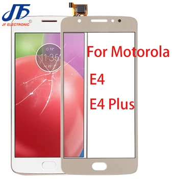   10 шт. Замена панели сенсорного экрана для Motorola для Moto E4 Plus Дигитайзер Датчик ЖК-дисплей Переднее внешнее стекло TouchScreen Lens