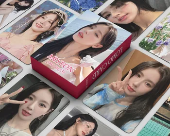  55Pcs/Set Kpop (G)I-DLE LOMO Cards MIYEON Новый альбом Heat I Want that Zhao Meiyan Фотокарты Фотокарта для фанатов Коллекция Подарок
