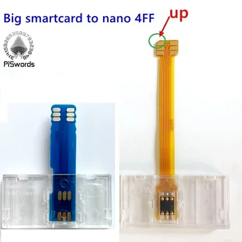  конвертер смарт-карт в вертикальную usim-карту nano sim адаптер 4FF