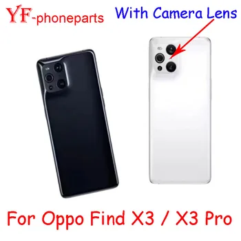  Высокое качество для Oppo Find X3 / X3 Pro Задняя крышка аккумуляторного отсека Корпус задней панели Корпус корпуса Корпус Ремонтные детали