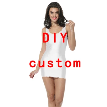  MCDV-Design Аниме/Фото/Певец DIY DIY летняя женская одежда майка платье 3d Print Sublimation Pack хип-платье