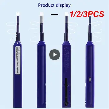   1 / 2 / 3 шт. 10 шт. Инструменты для чистки оптоволоконных разъемов 800 раз LC SC FC 1,25 2,5 мм Fiber Cleaner Pen Stick Набор для оптического адаптера